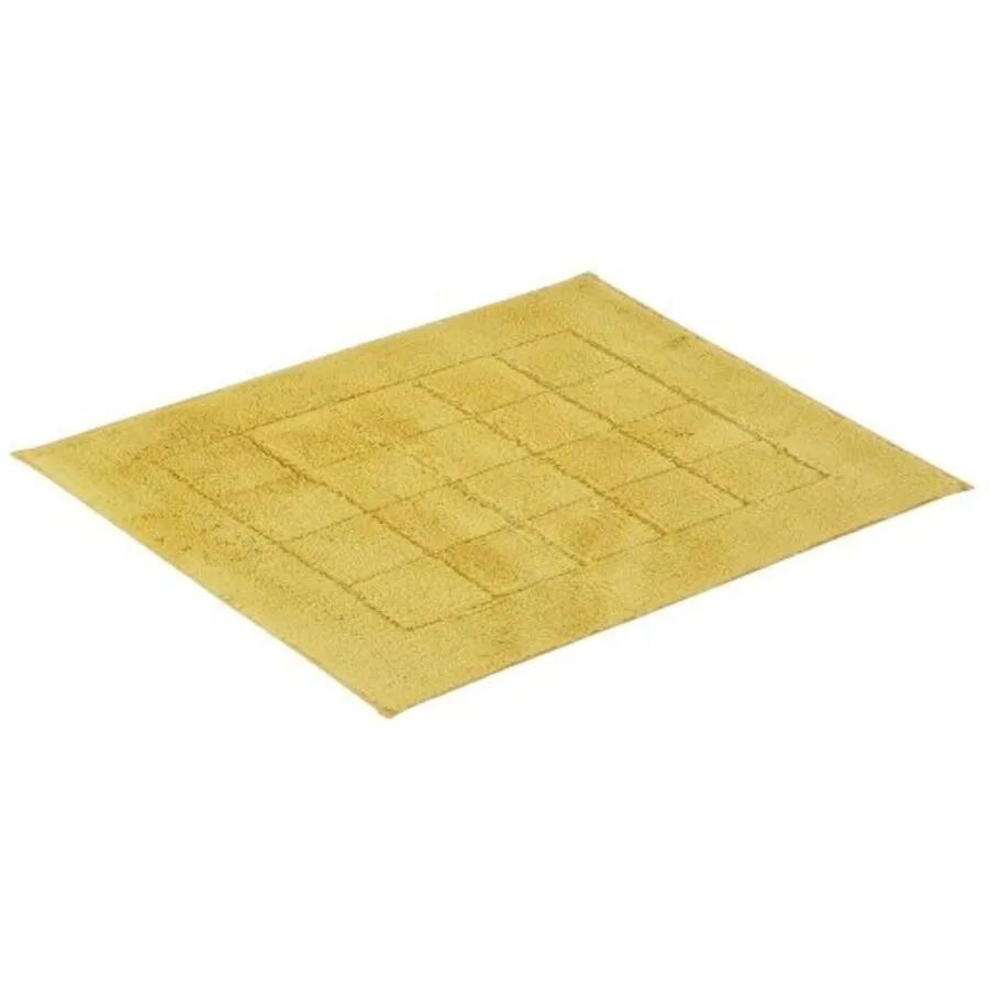 Vossen Badteppich Exclusive Gelb Baumwolle 55 cm 65 cm