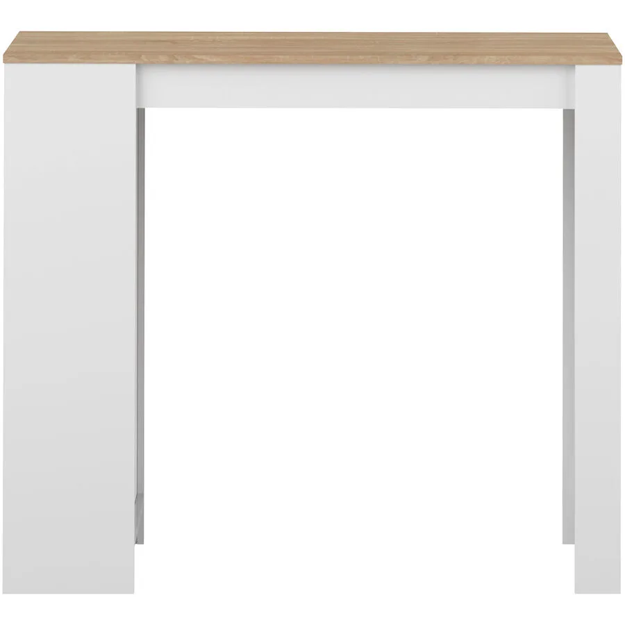 Bartisch Mullo Eiche Dekor/weiss Holzwerkstoff B 115 T 50 cm
