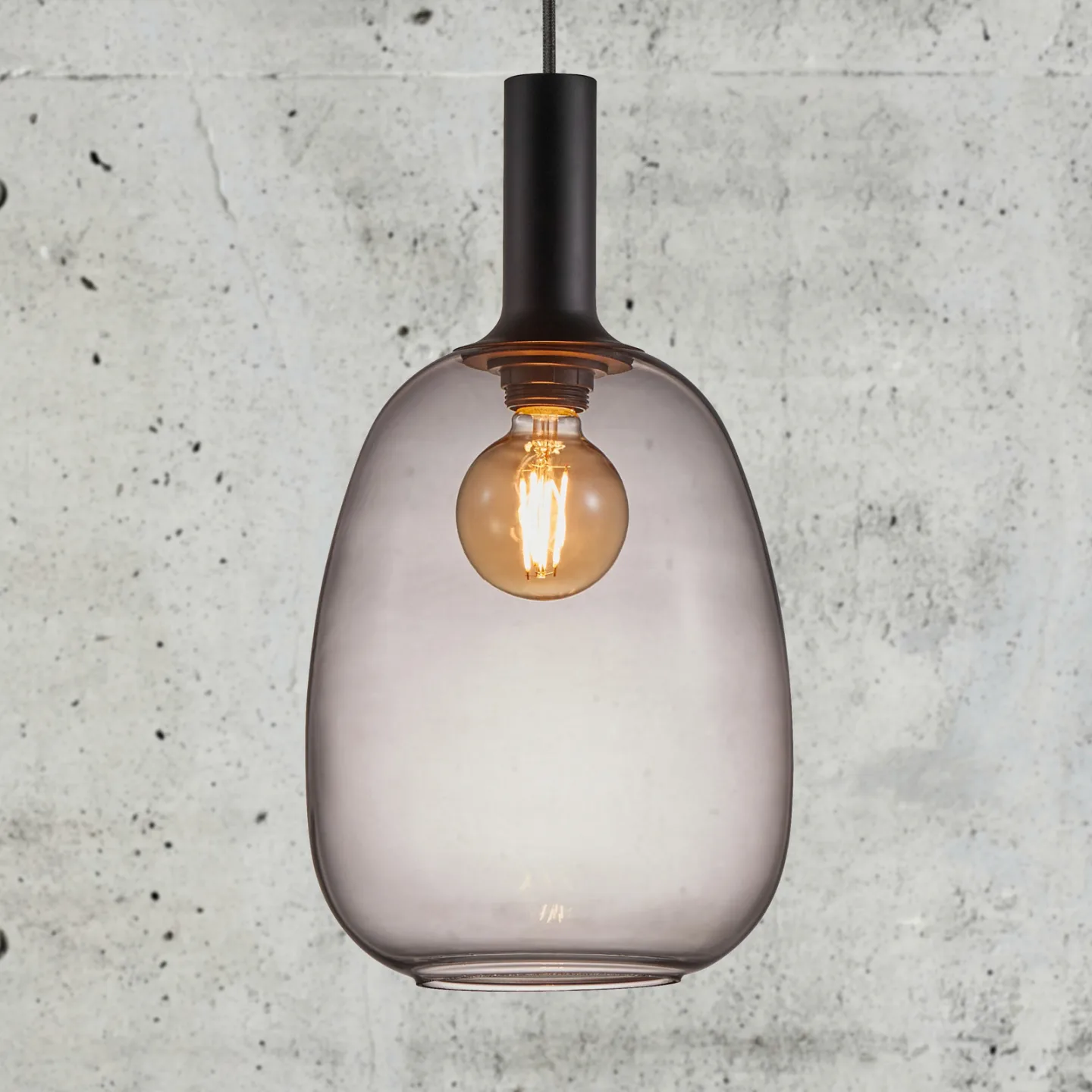 Alton 23 Pendelleuchte Smoke - Nordlux - Wohnzimmer - Modern - Glas - Einflammig