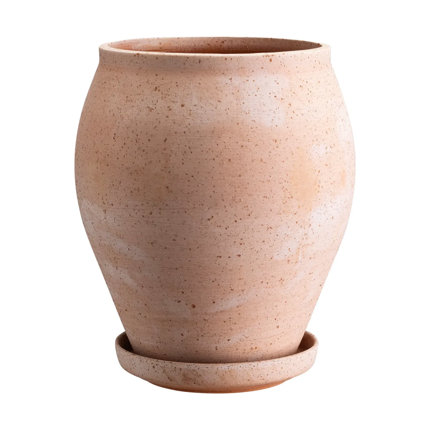 Bergs Potter Delphi kruka med fat 2 delar Rosa, Ø22 cm, tall