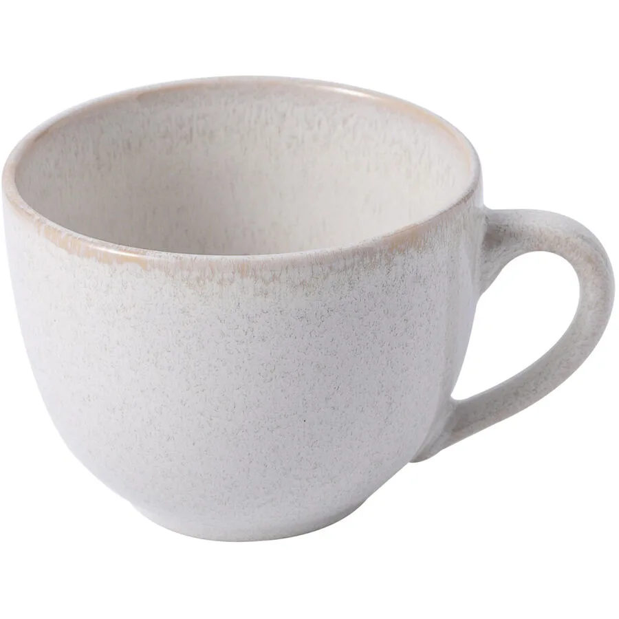 Kaffeetasse Lorraine creme Stoneware H 7.2 cm 0.26 l