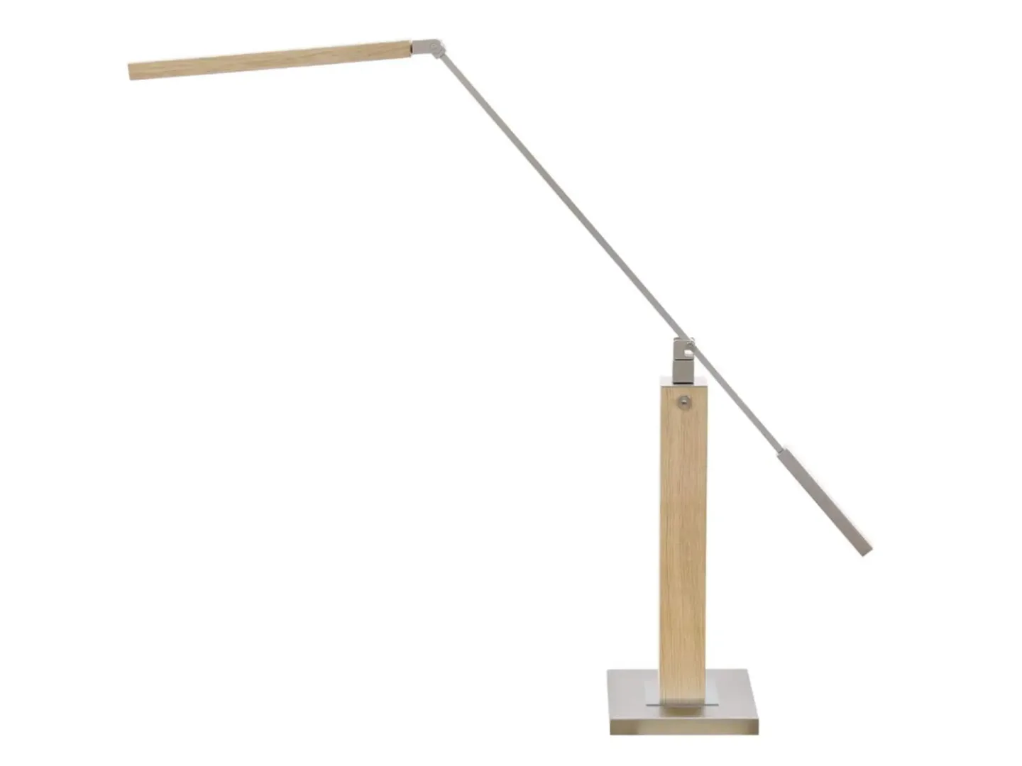 HerzBlut Schreibtischlampe Odessa Eiche Natur Holzfarbig | Schubiger Möbel