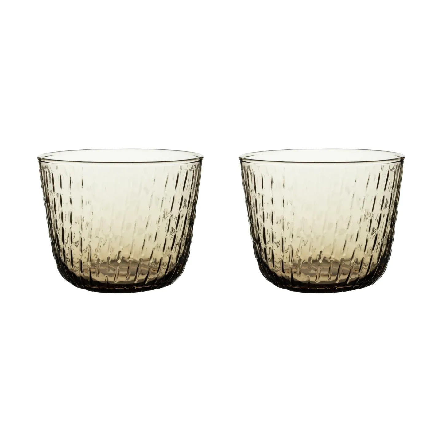 Marimekko Syksy Wasserglas 2 dl 2er Pack Brown