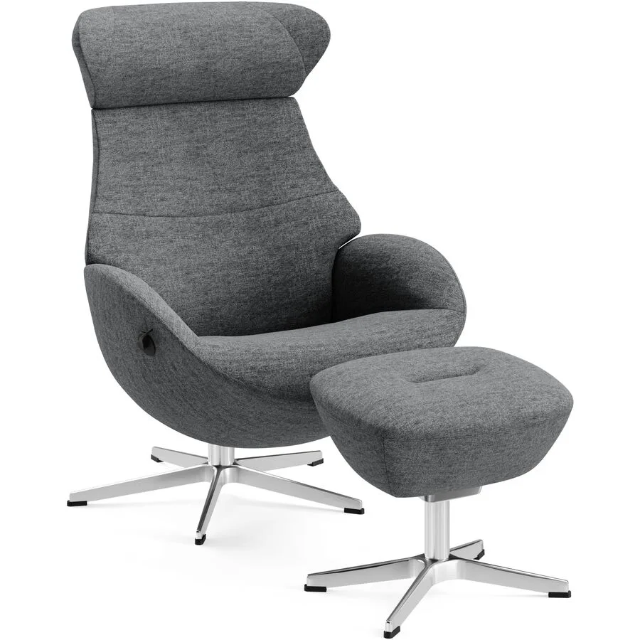 Conform Relaxsessel Daja Grau Stoff 180 cm 163 cm - Möbel Konfigurator: Traummöbel individuell zusammenstellen