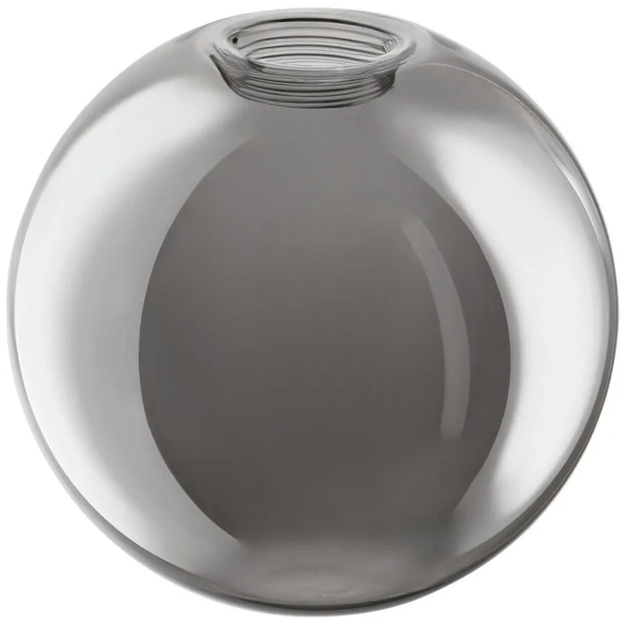 Lampenschirm Amelia Grau Glas 20 cm