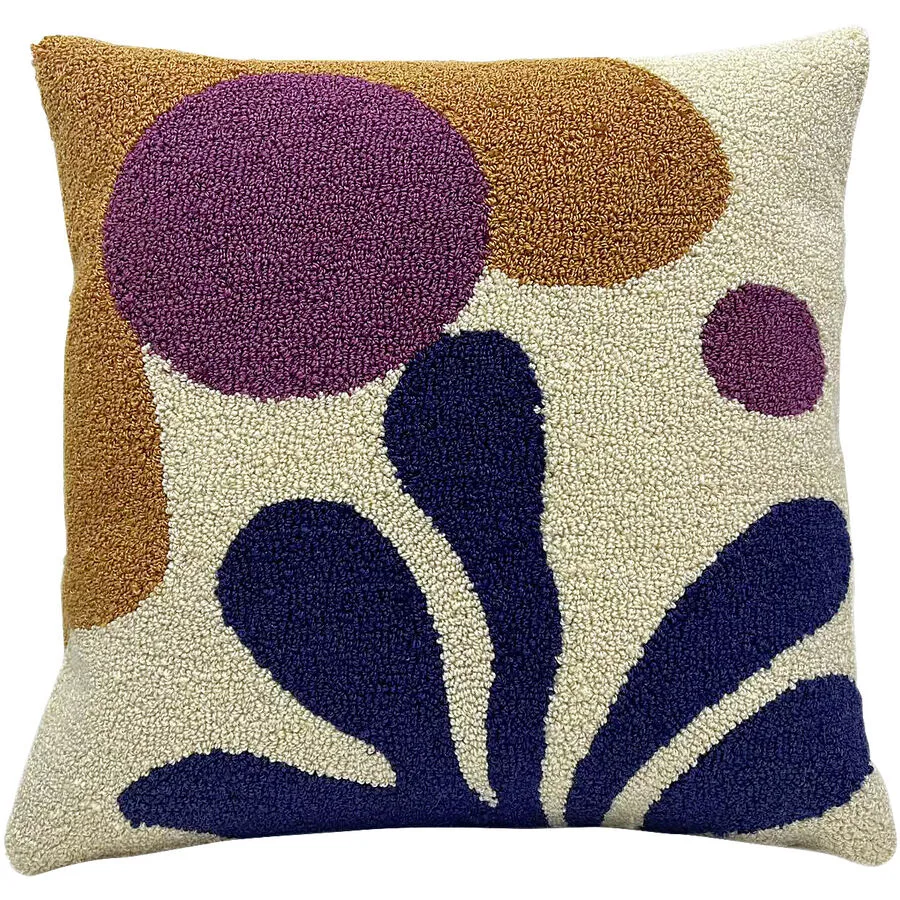 Zierkissen Coral 45x45 cm mehrfarbig - Material: 80% Polyester, 20% Baumwolle