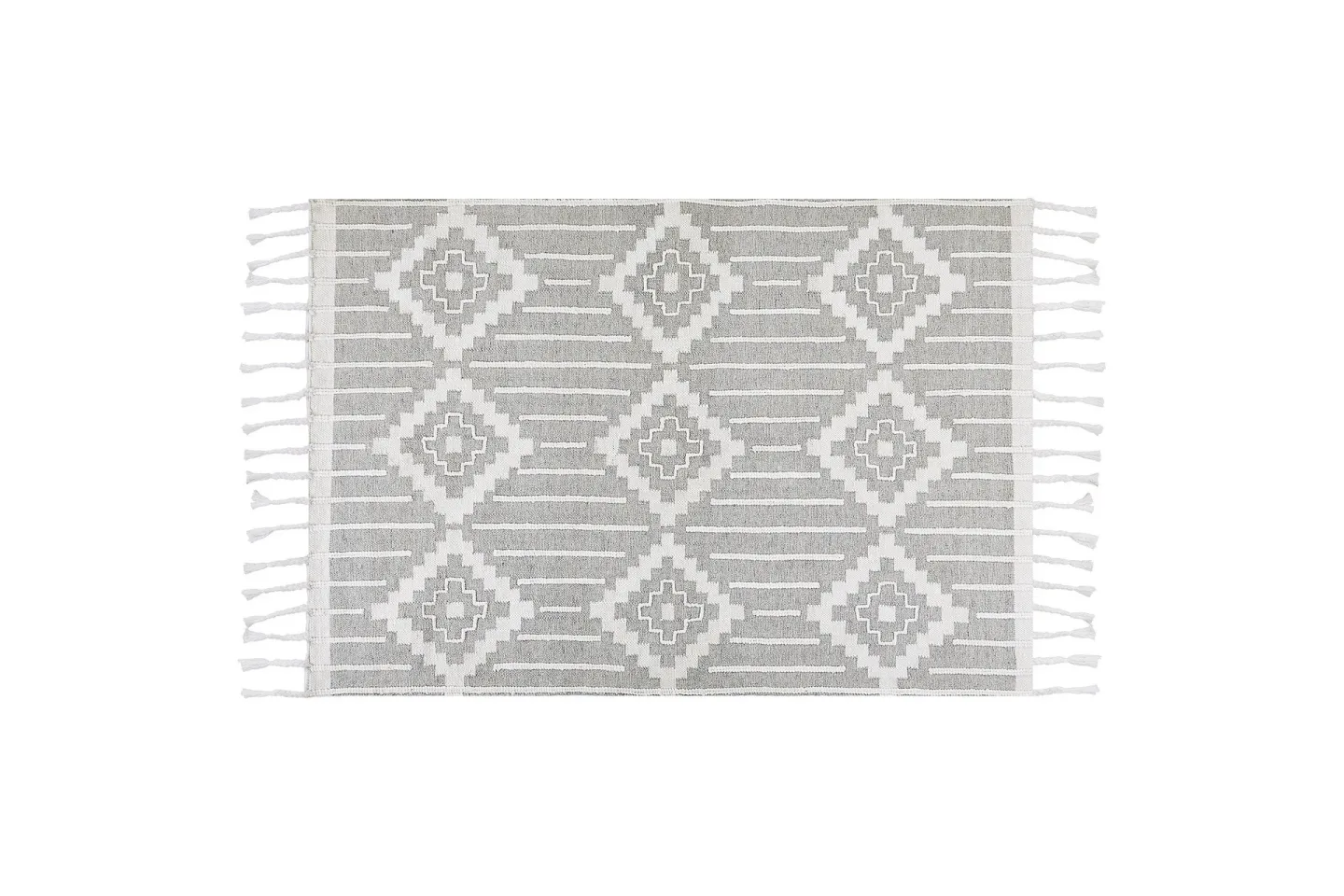 Tabiat Ryamatta 160x230 cm - Svart/Vit