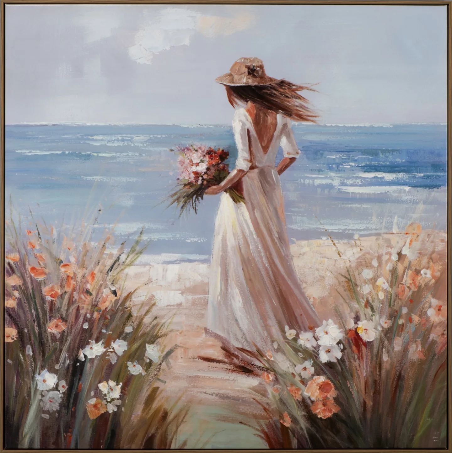 image LAND Gemälde Sommer am Meer | Schubiger Möbel
