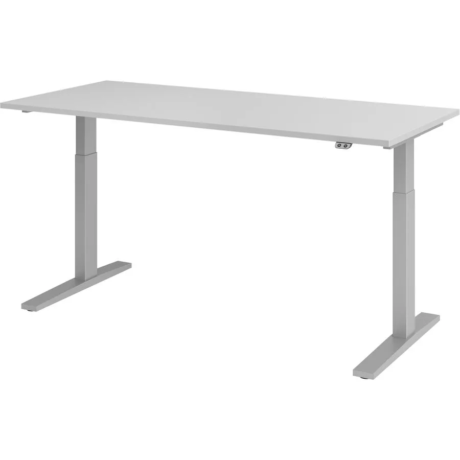 Schreibtisch Office grau Holzwerkstoff B 180 T 80 cm