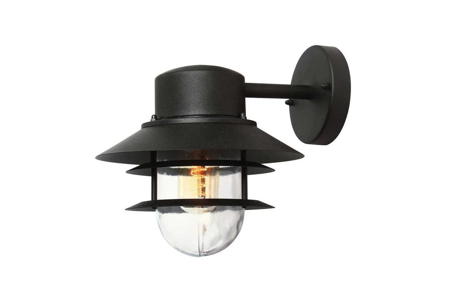 Köpenhamn Elstead Lighting Vägglampa utomhus - Black
