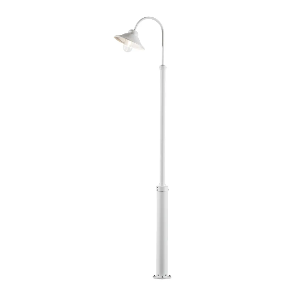 Konstsmide - Vega 240cm - Stolpe - Vit