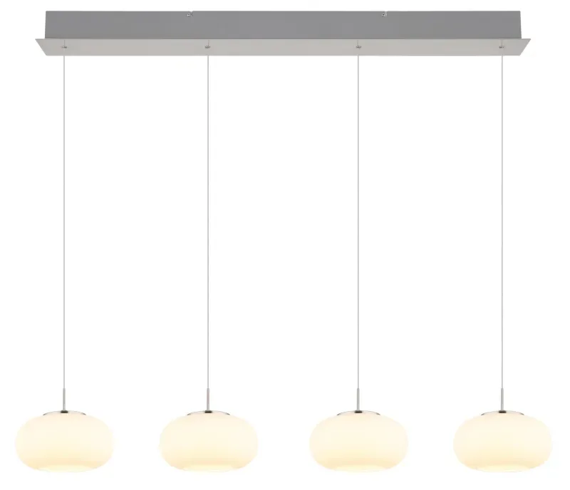 Globo Lighting - Quintara 110cm - Taklampa - Nickel