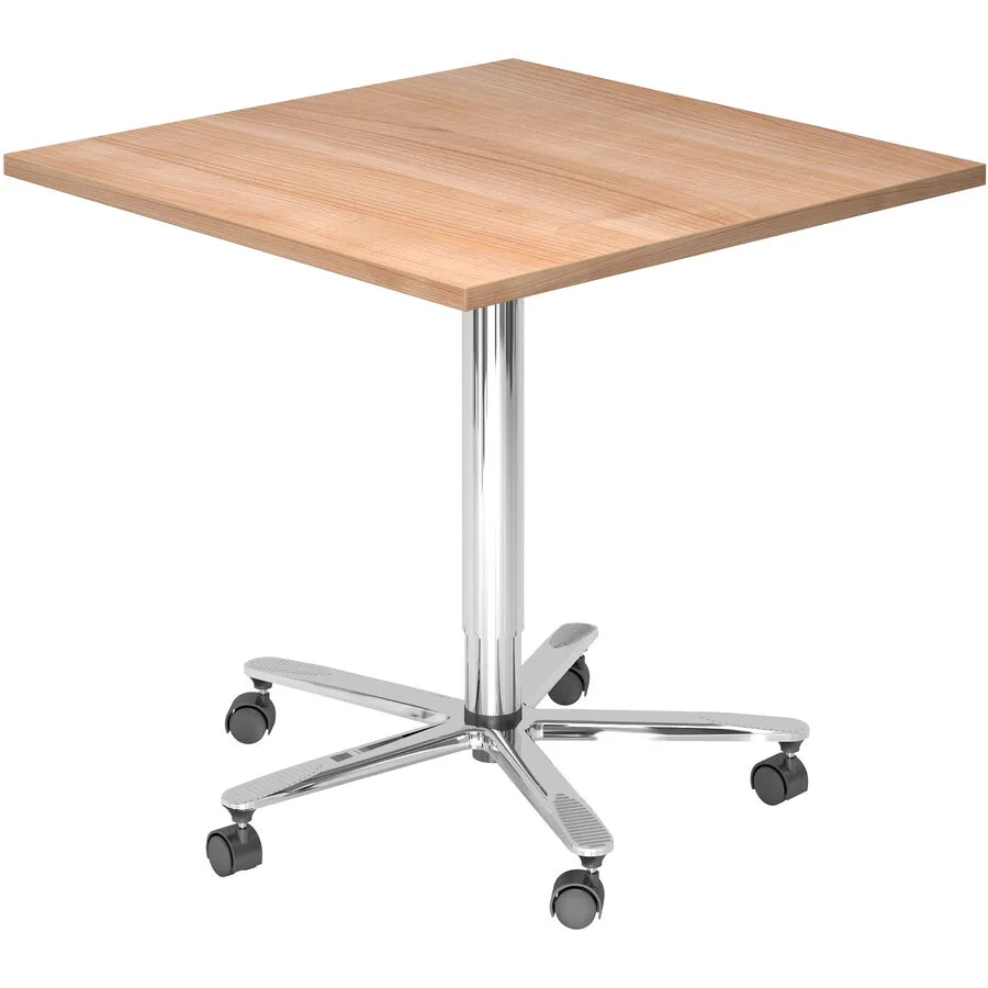 Schreibtisch Office nussbaum Holzwerkstoff B 80 T 80 cm