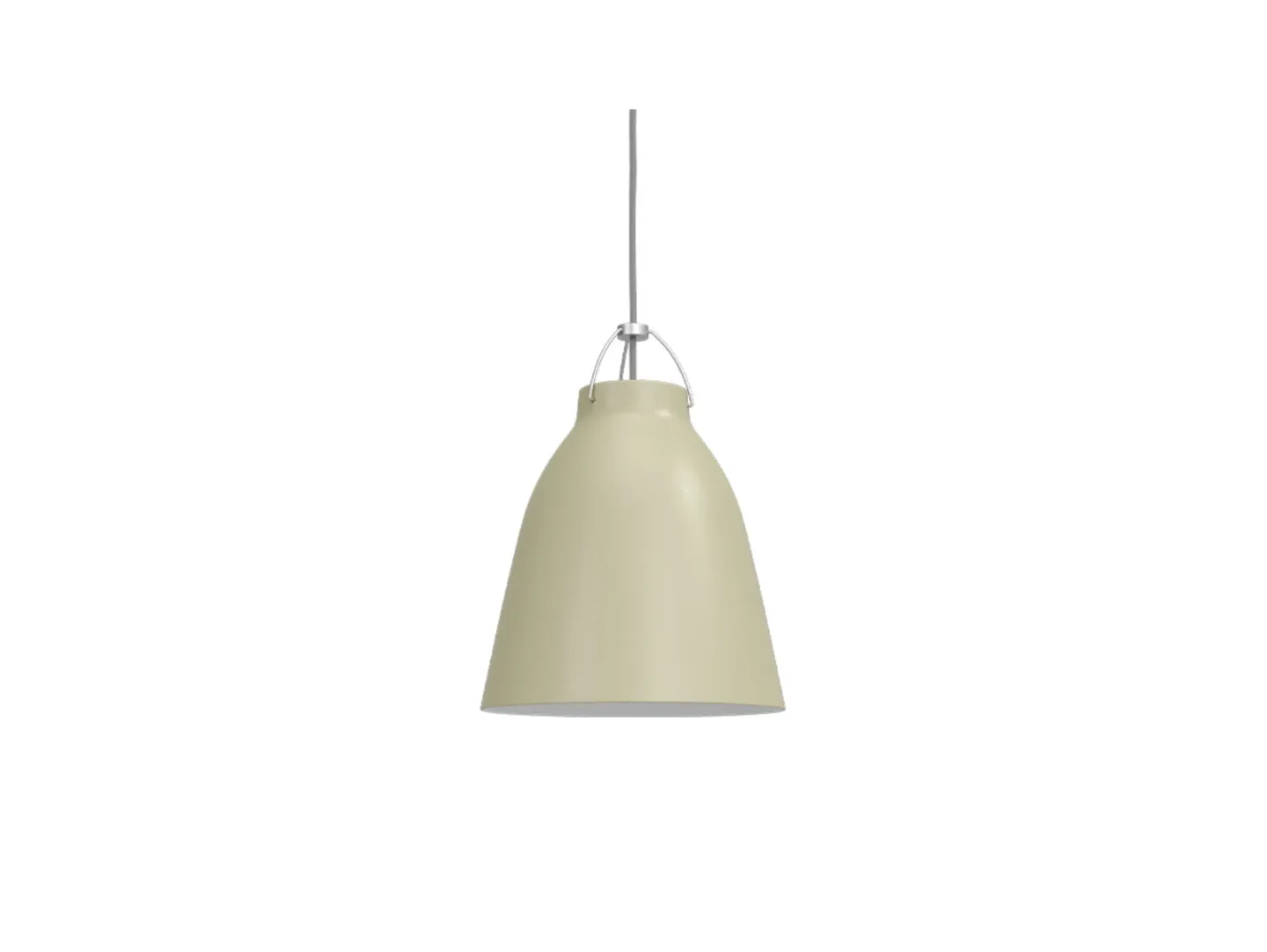 Caravaggio™ P2 Pendelleuchte Matt Dusty Grün - Fritz Hansen - Wohnzimmer - Metall