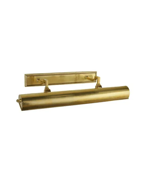 Dean 24" Picture Light Natural Brass