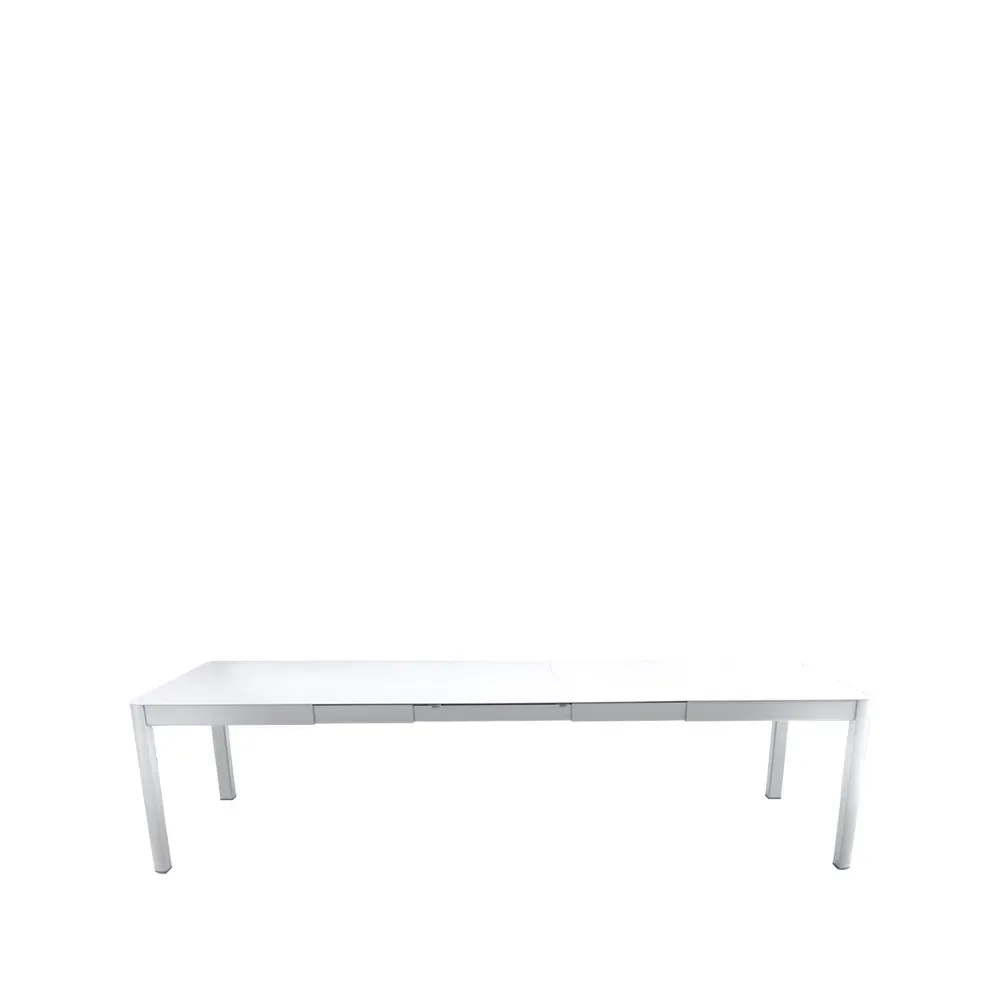 Fermob Ribambelle XL bord Cotton white (vit), 3 utdragsskivor
