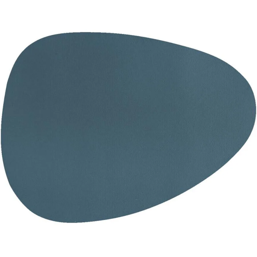 ZICZAC Tischset Togo Blau Kunstleder 32 x 43 cm