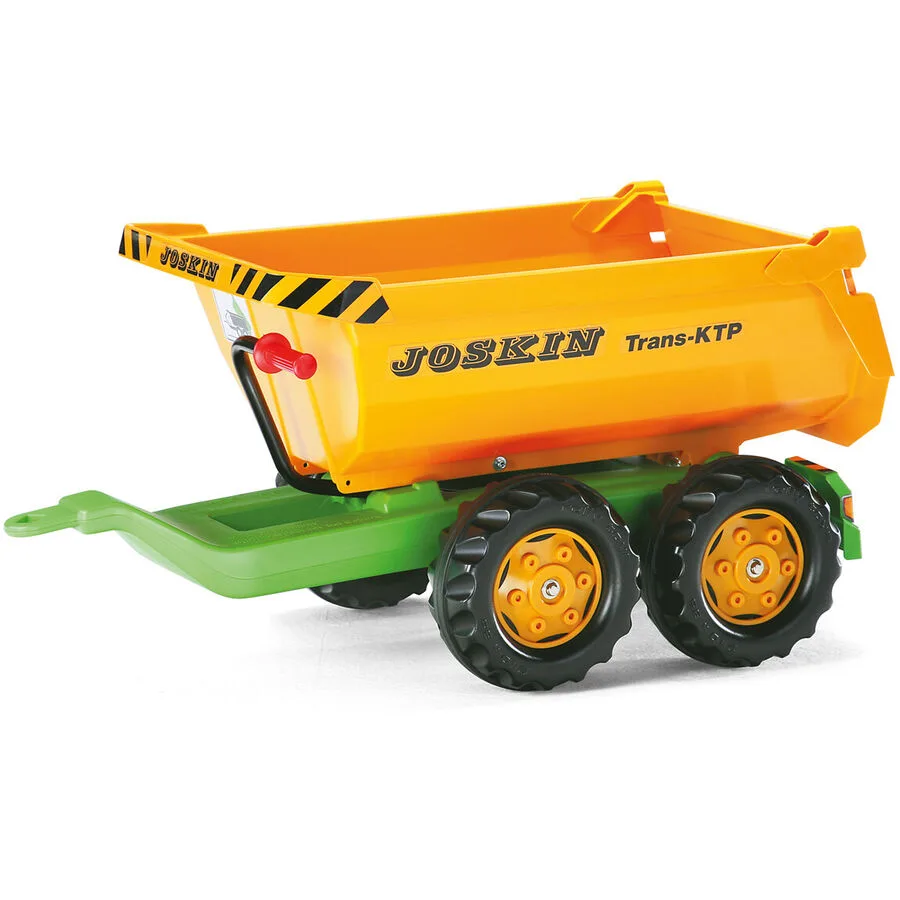 RollyHalfpipe Trailer Joskin Rolly Toys Gelb Kunststoff - Farbe: gelb/grün