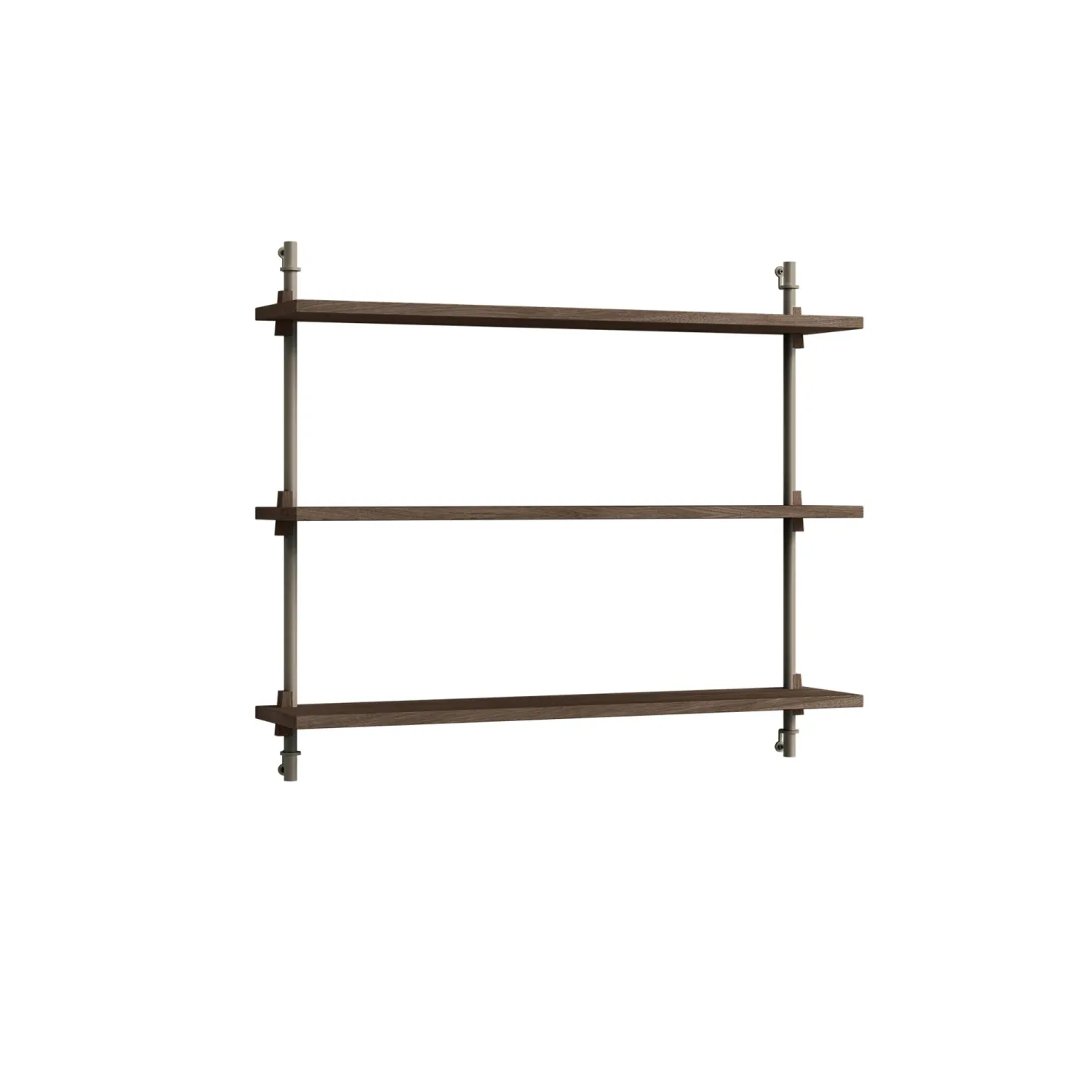 MOEBE Wall Shelving vägghylla Rökt ek-warm grey, 92x65x17,5 cm, WS.65.1