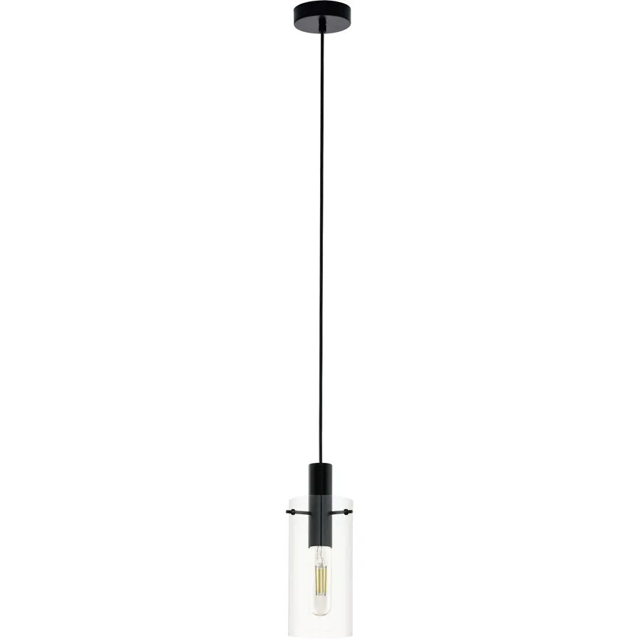 Eglo Pendellampe Montefino Schwarz Stahl 110 cm