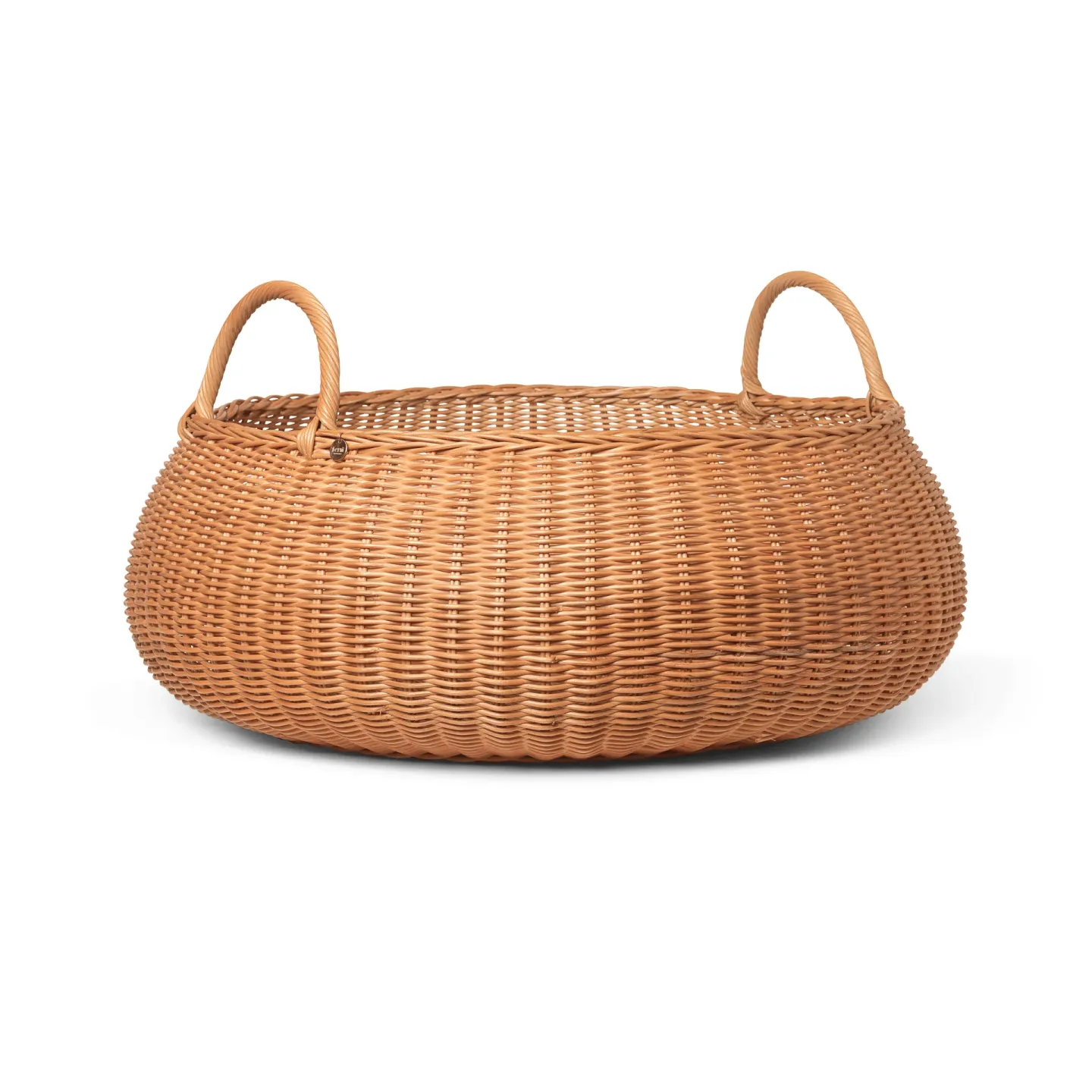 Ferm Living Braided Korb niedrig Natural