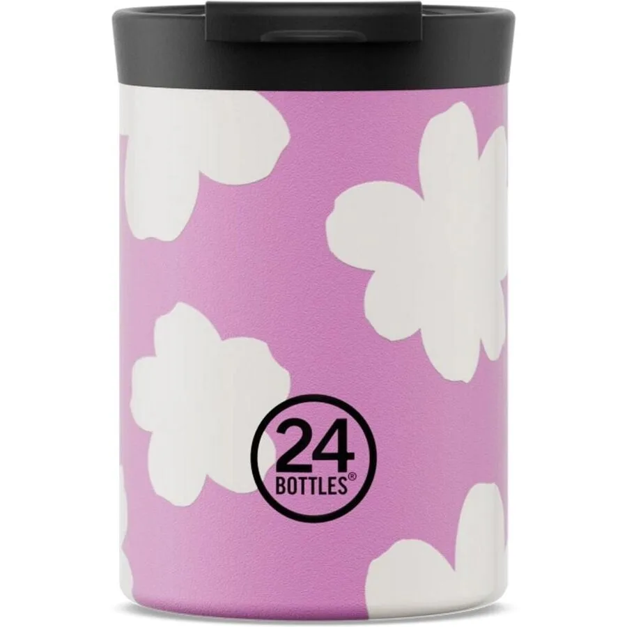 Thermobecher 24 Bottles Daydreaming rosa Edelstahl H 12.5 cm 350 ml