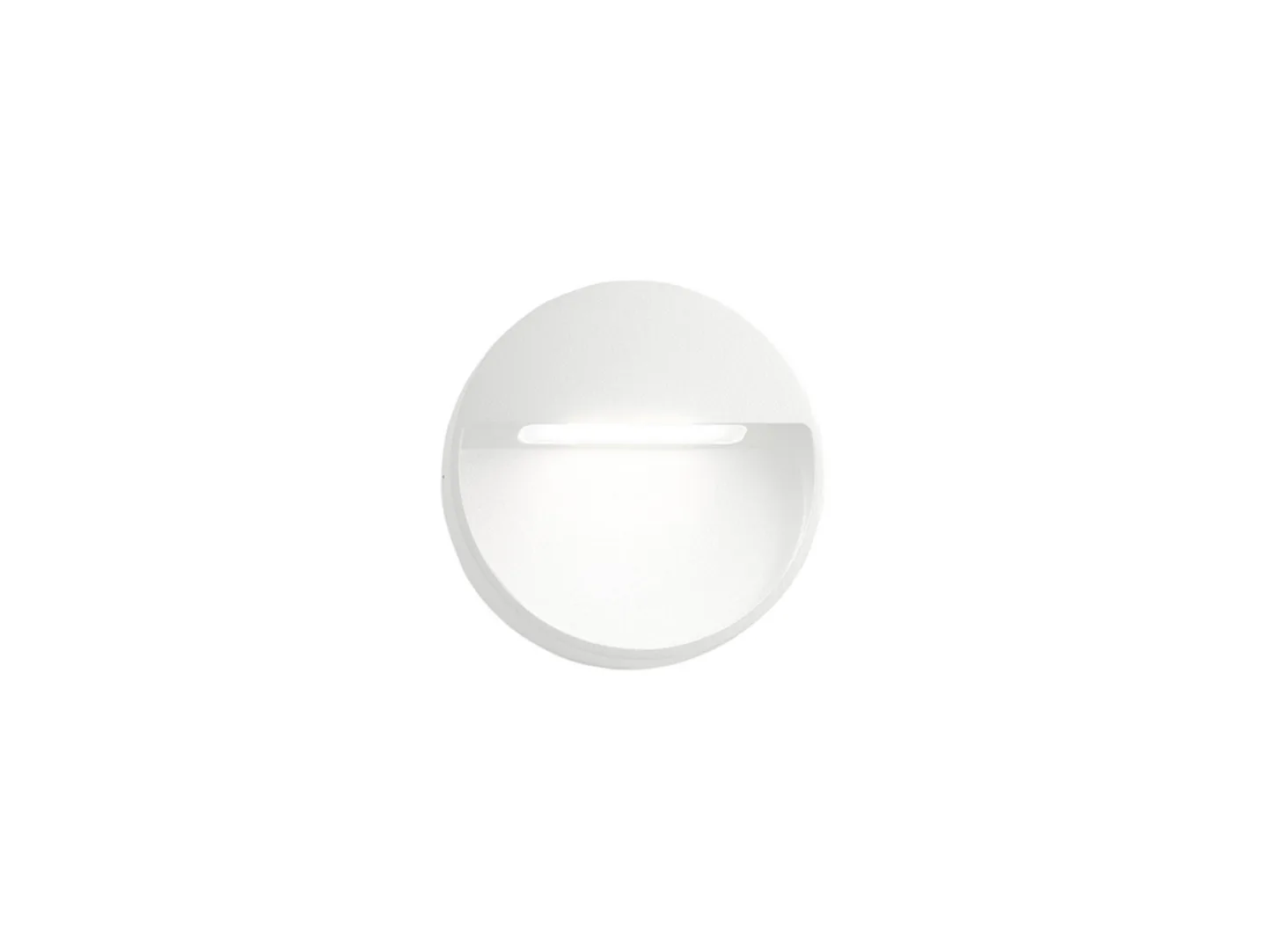 Serious 3 Wandleuchte IP54 2700K Weiß - LIGHT-POINT - Terrasse - Aluminium