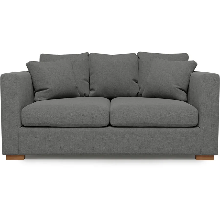 Sofa Malia Grau Stoff 175 cm 113 cm