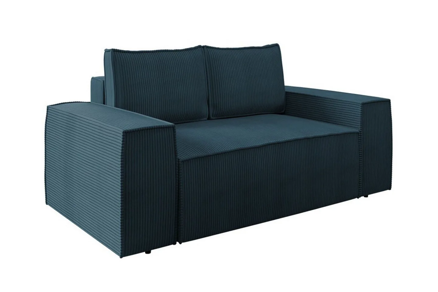 Knocklong 2-sits Bäddsoffa - Blå