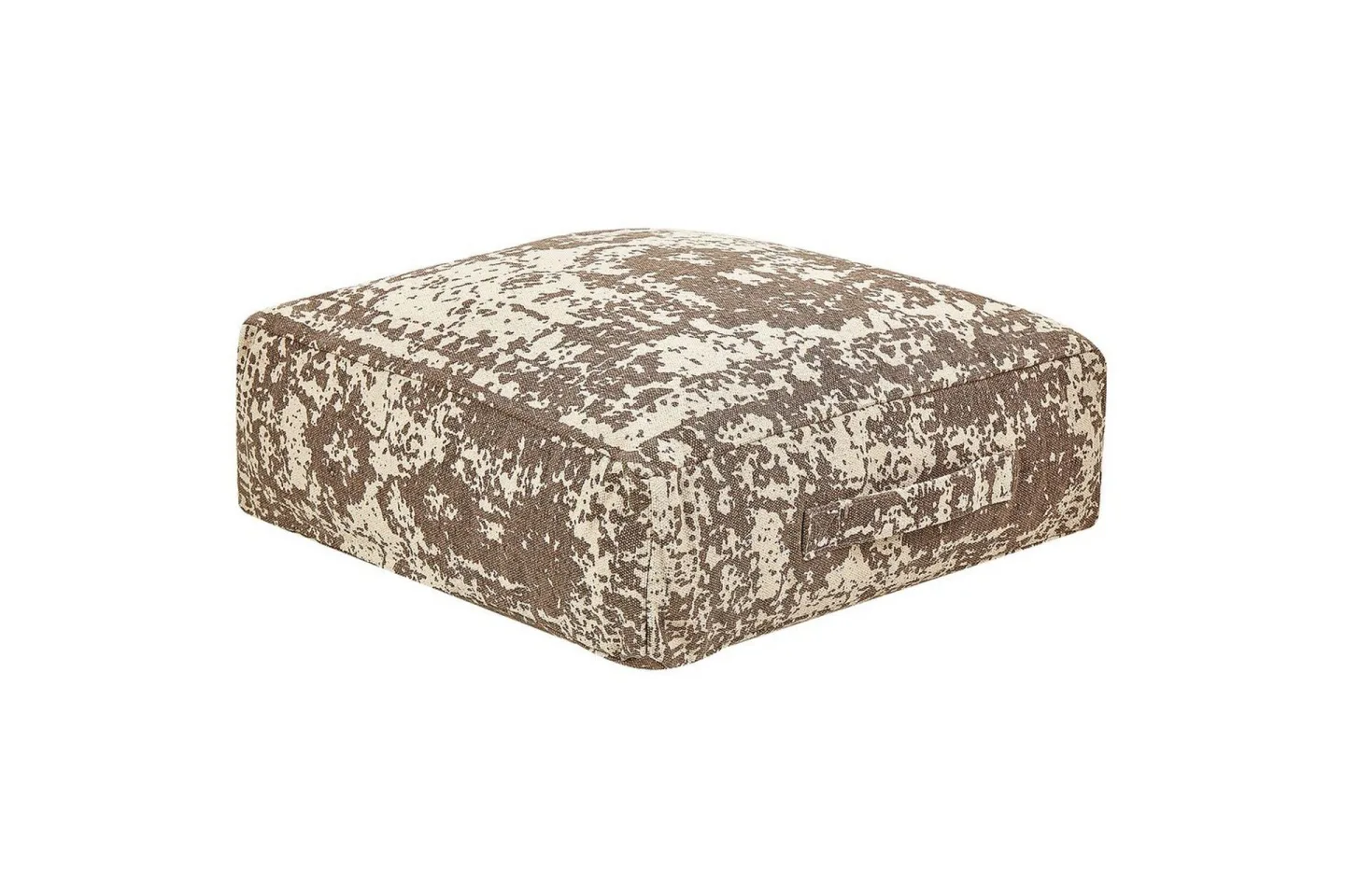 Golvkudde Shasa Beige/brun - Beige/brun