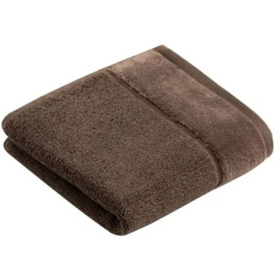Vossen Gästetuch Pure Toffee 100% Bio-Baumwolle