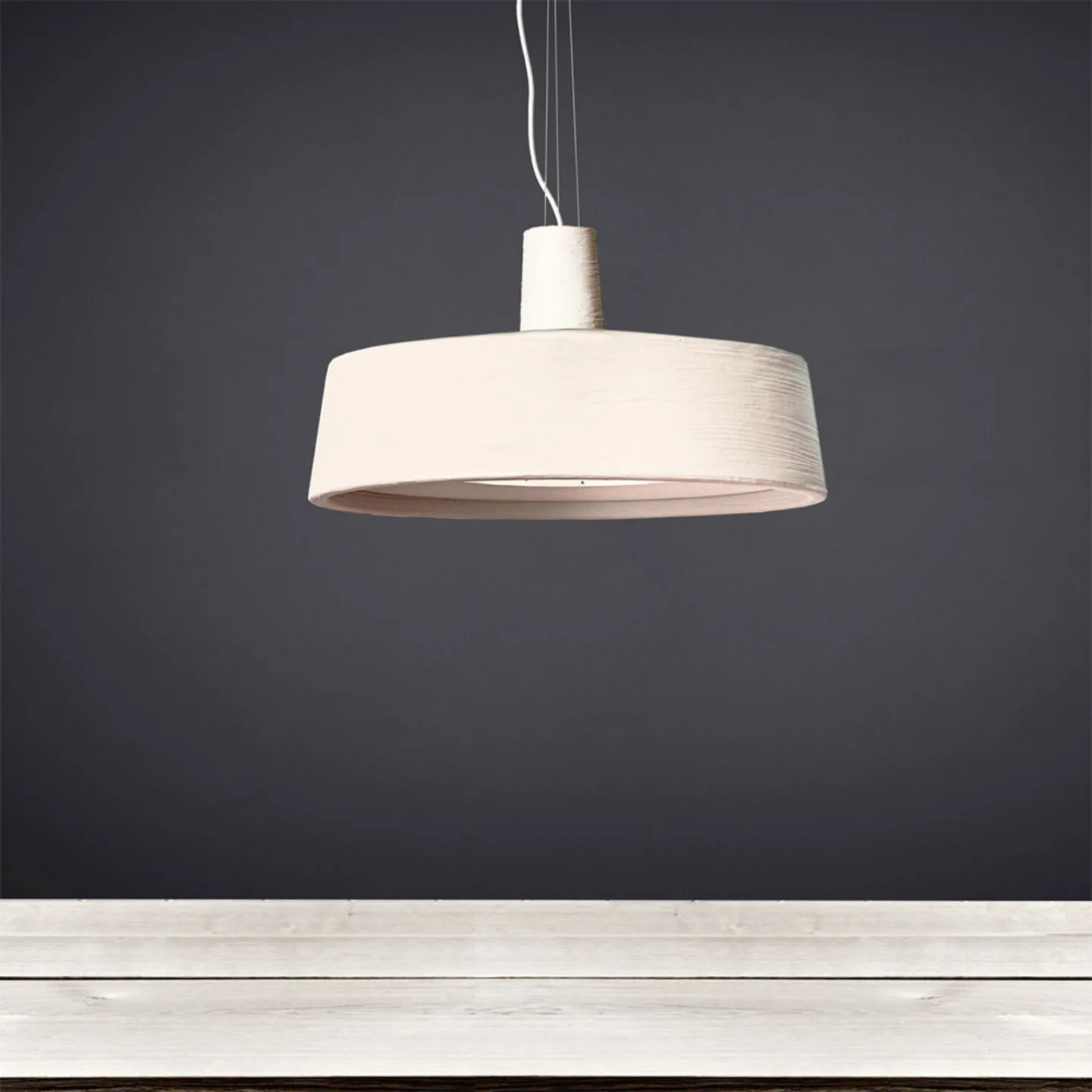 Soho 38 LED Pendel Hvid - Marset - Plastik