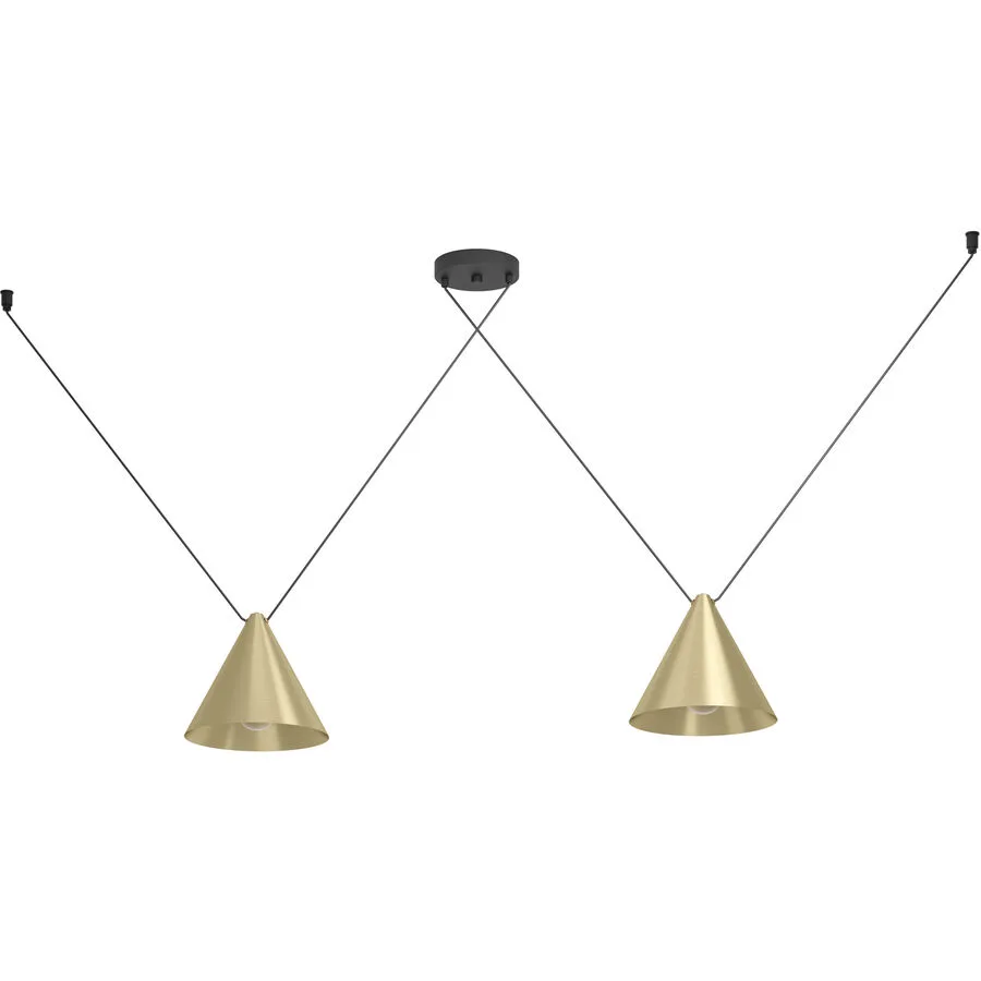 Eglo Pendellampe Narices 1 Schwarz Stahl 26 cm 110 cm