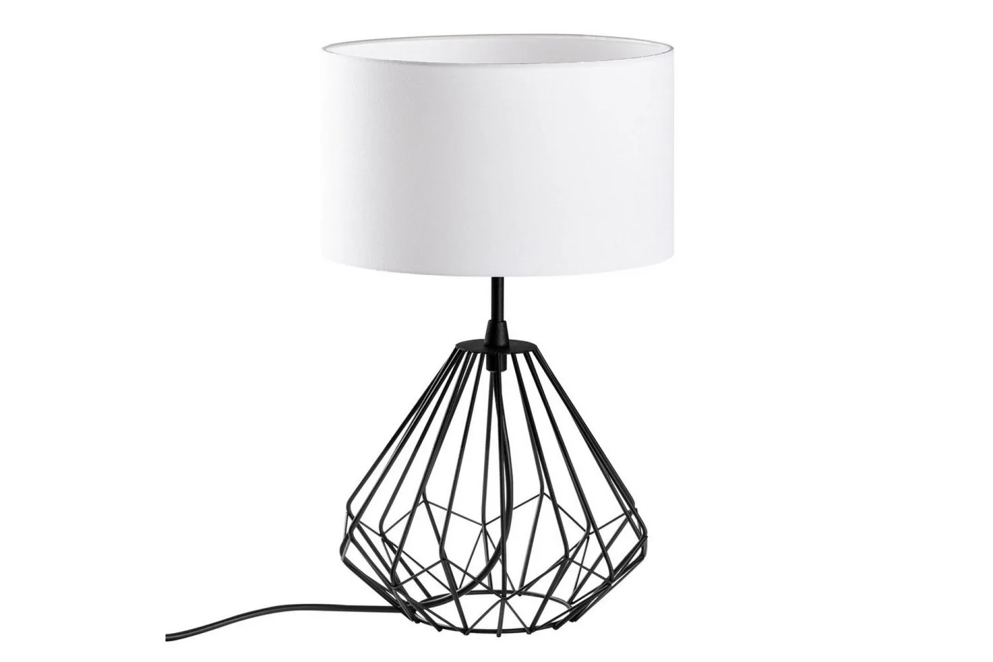 Bordslampa Almasi Vit / Svart - Vit / Svart