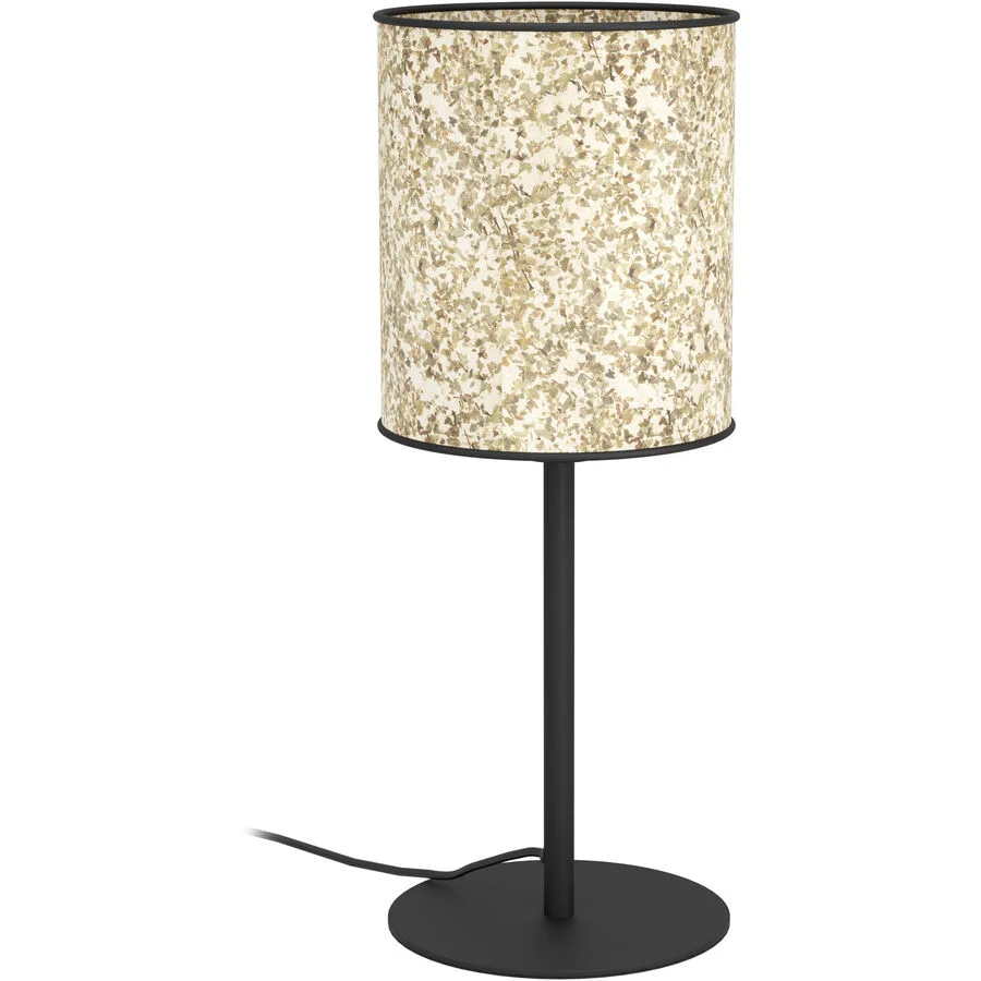 Eglo Tischlampe Butterburn Schwarz Stahl 47.5 cm