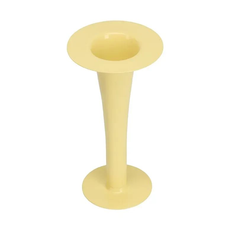 Design Letters Trumpet 2-in-1 Vase und Kerzenständer 24 cm Yellow