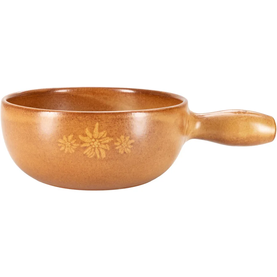 Gusseisen-Caquelon Traditional Braun Terracotta