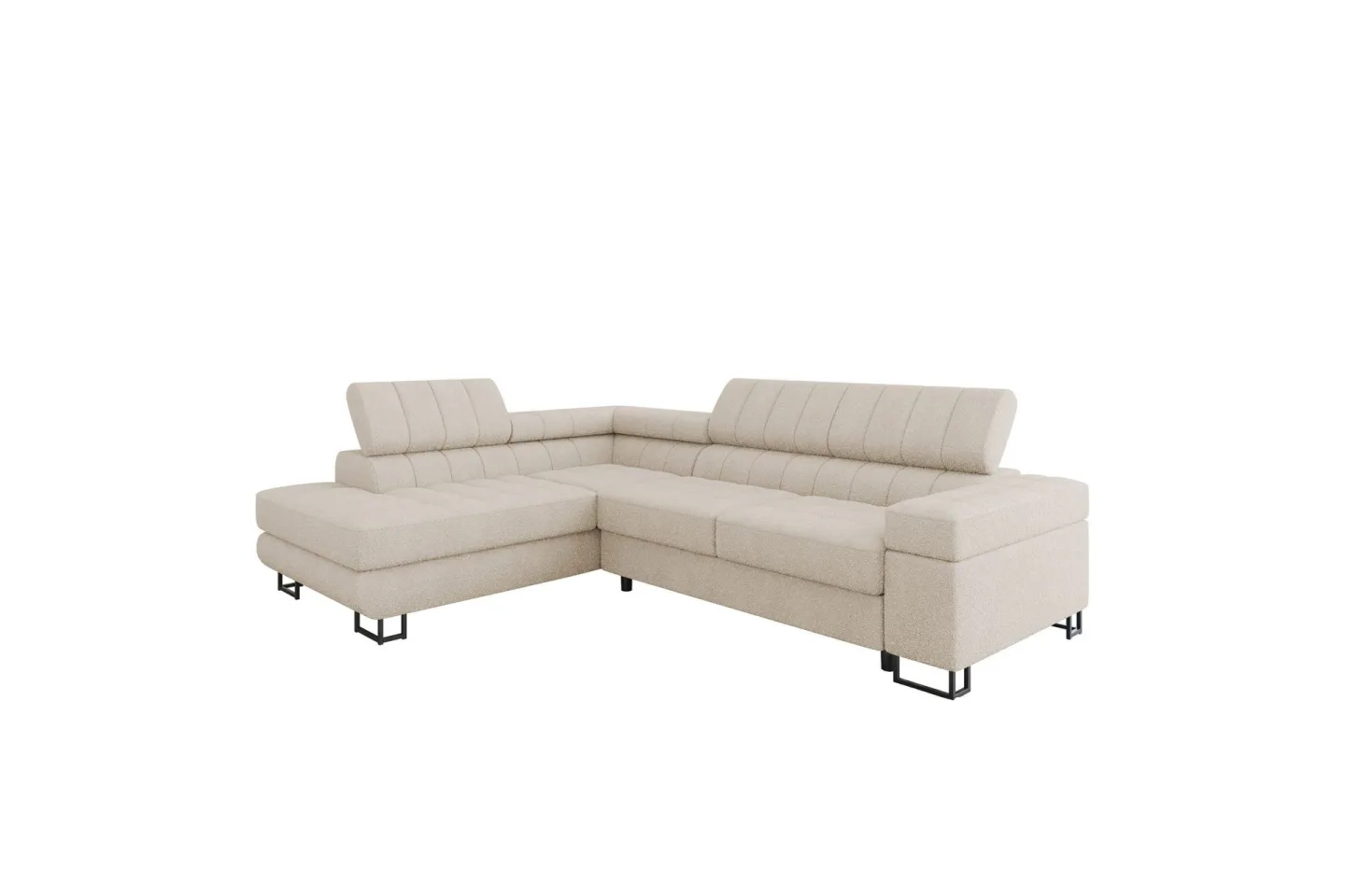 Warwick Soffa med Schäslong 3-sits - Beige