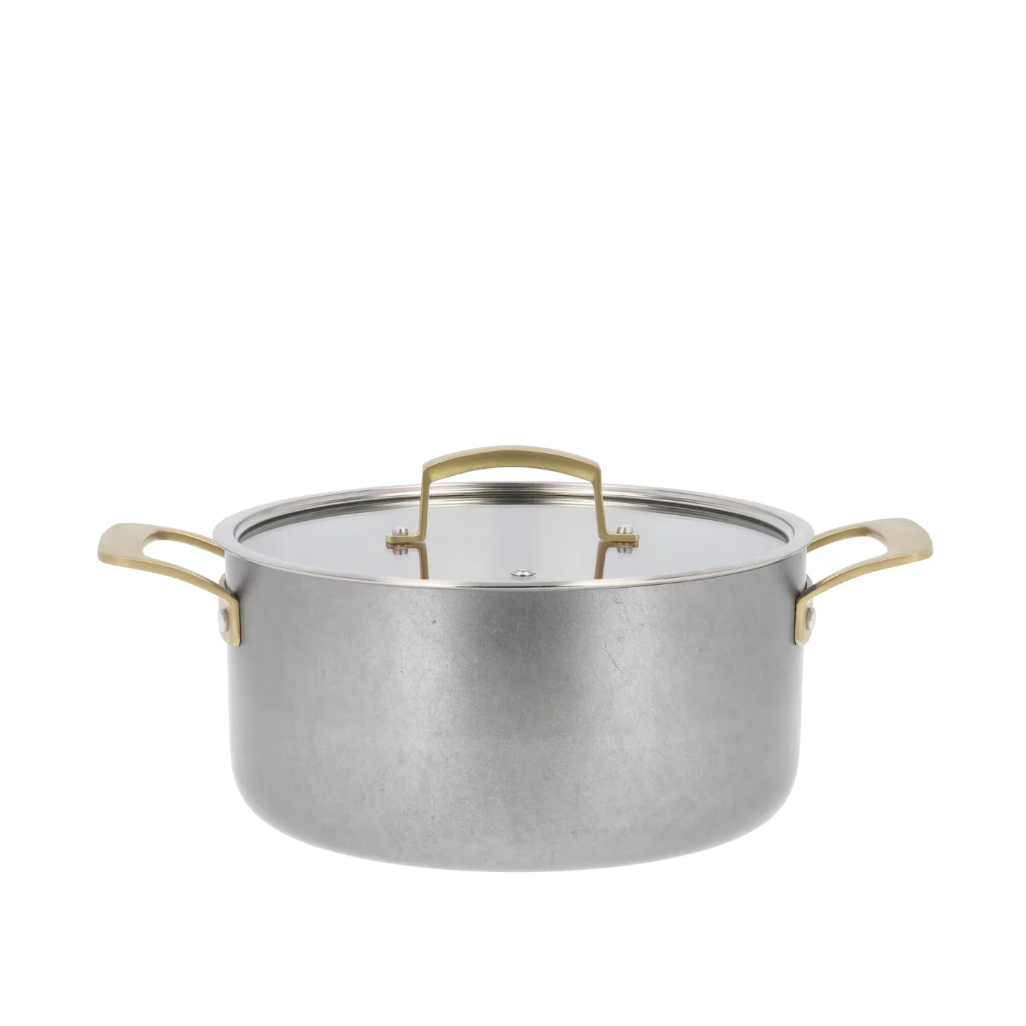 Pillivuyt - Durance Pot With Lid - Grytor och kastruller - Silver