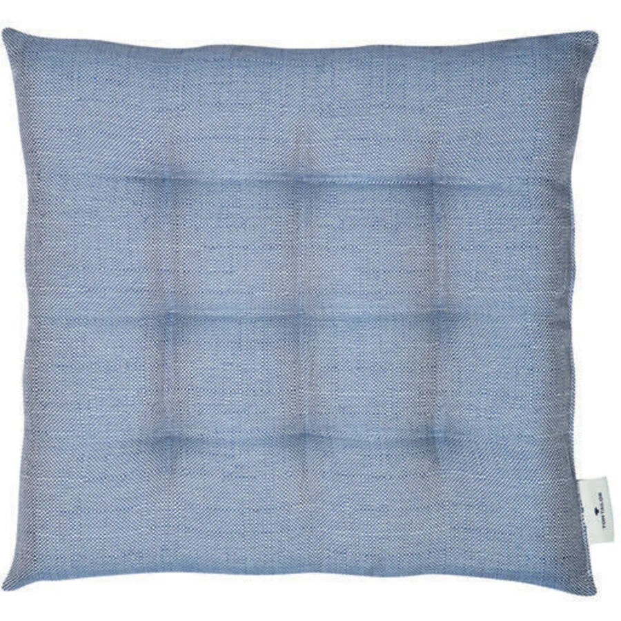 Tom Tailor Sitzkissen Fresh Stripe navy blau Polyester B 40 T 40 cm