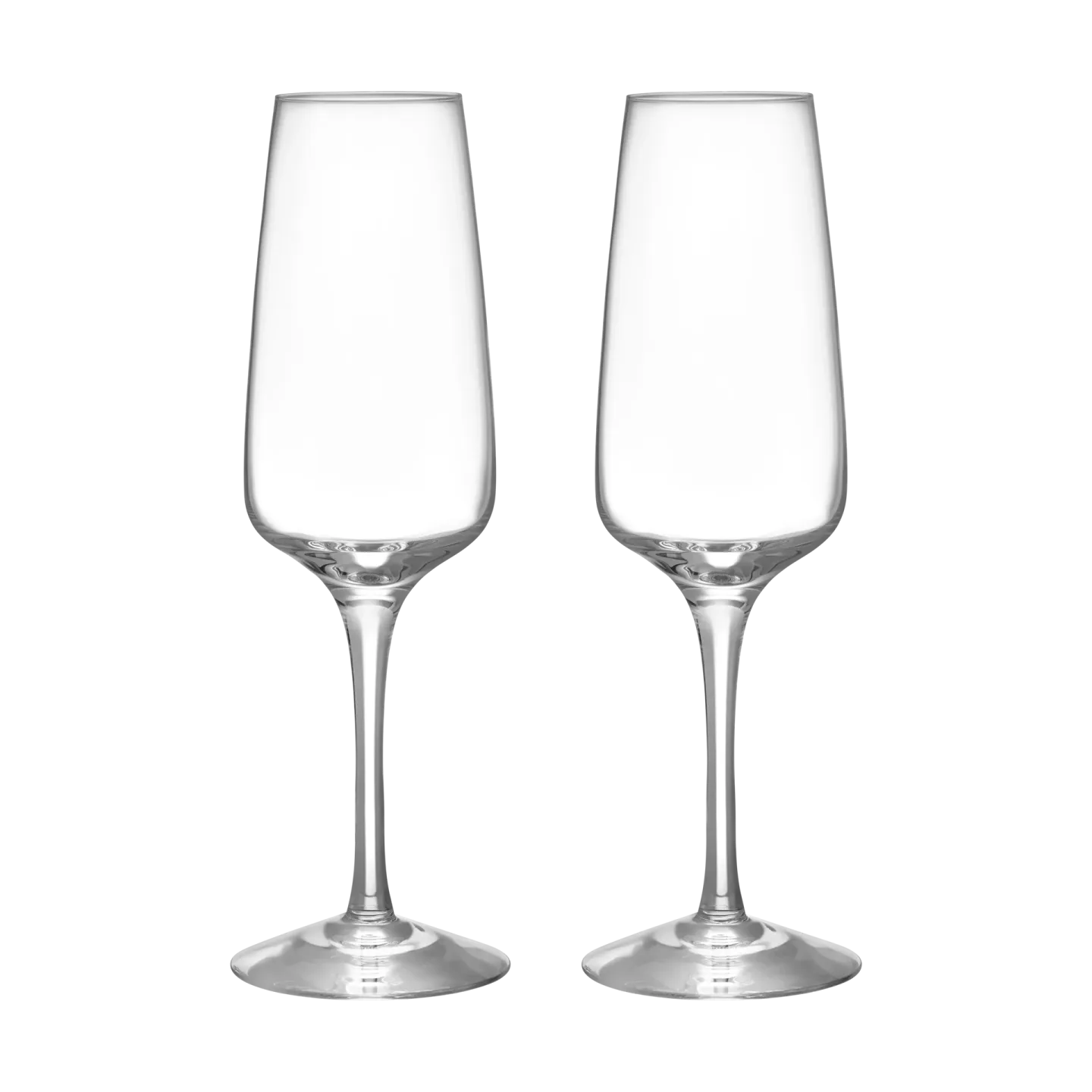 Orrefors Pulse Champagnerglas 28 cl 2er Pack Klar