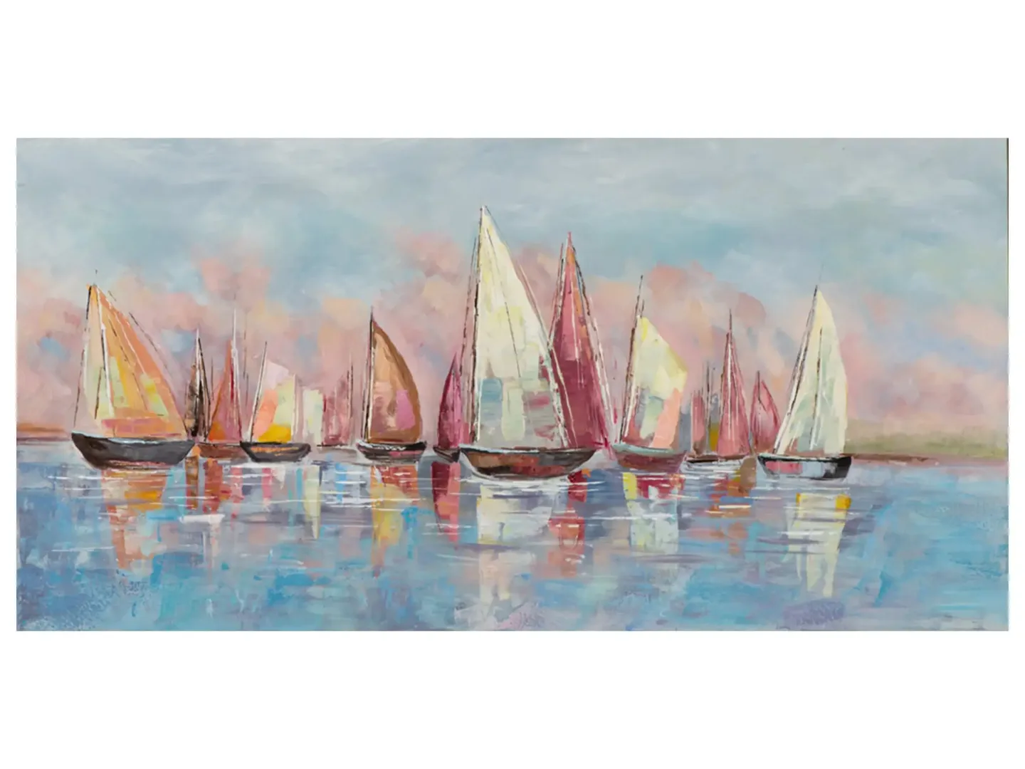 image LAND Bild Regatta in Bunt | Schubiger Möbel