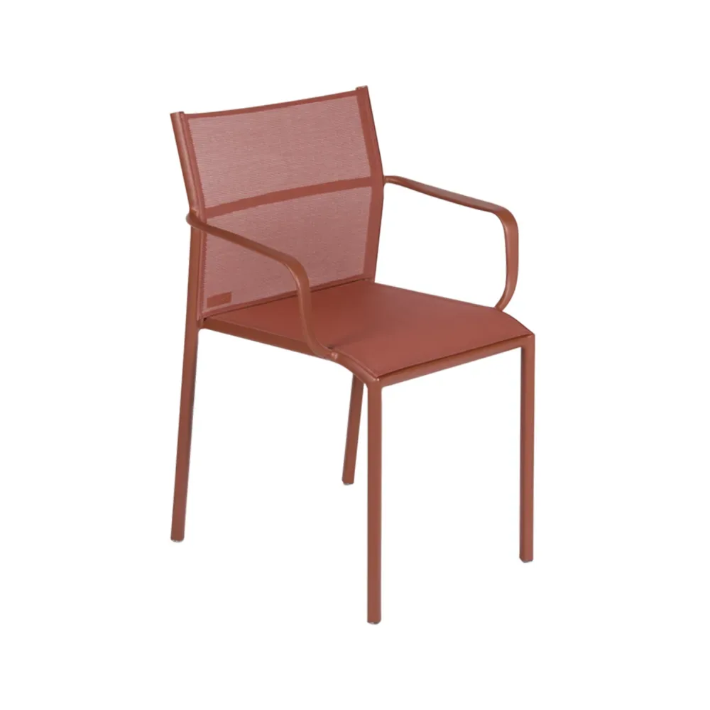 Fermob Cadiz karmstol Red ochre (röd)