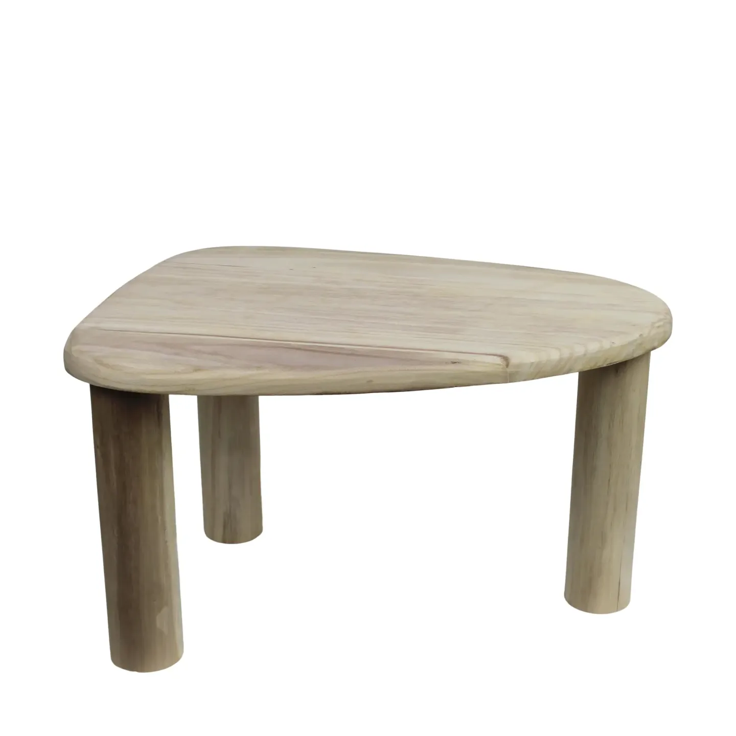 Decofinder Beistelltisch Paulownia Holz Natur H: 40 cm | Schubiger Möbel