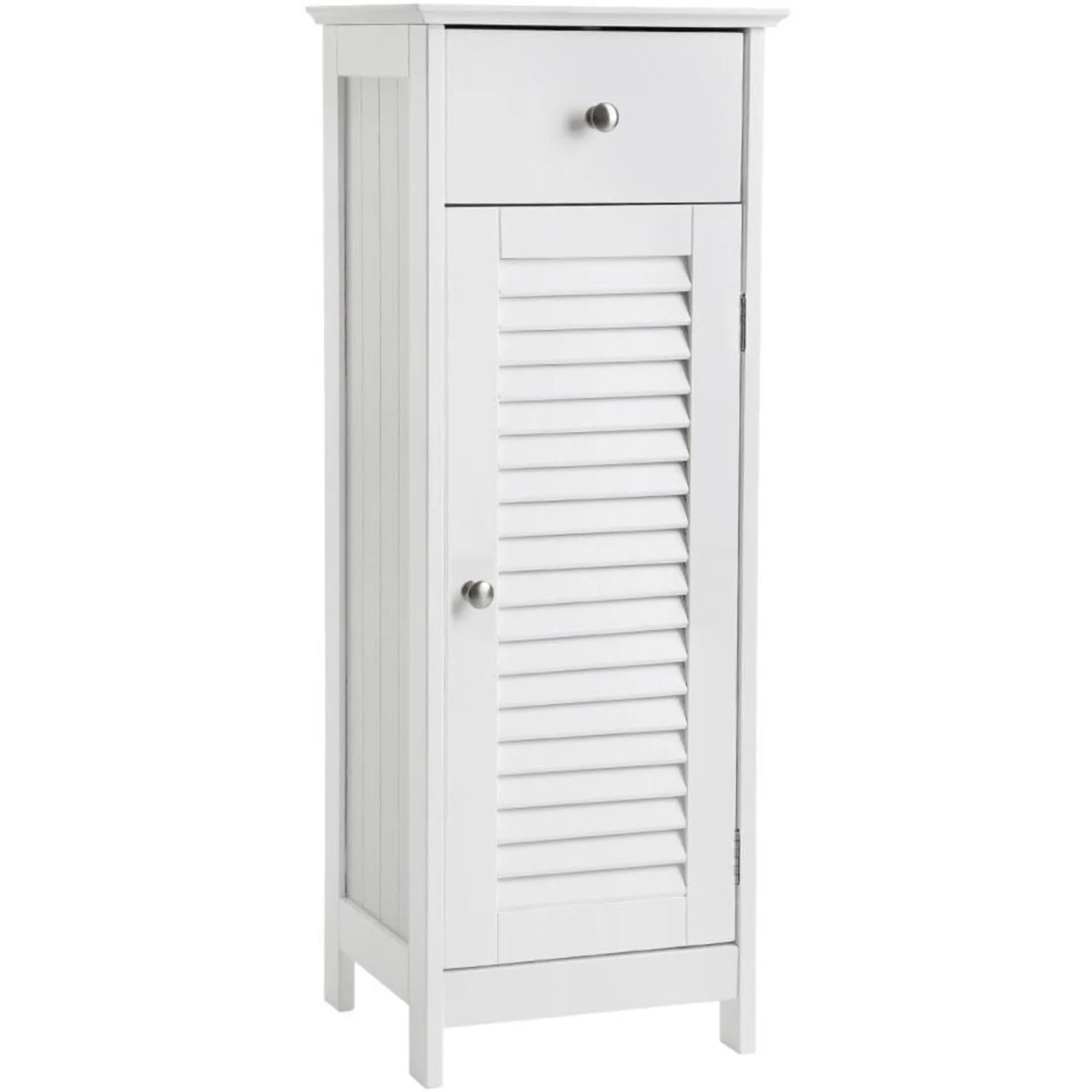 Badmöbel VASAGLE Weiss B 32 T 30 H 87 cm - Material: Holz - Badmöbel