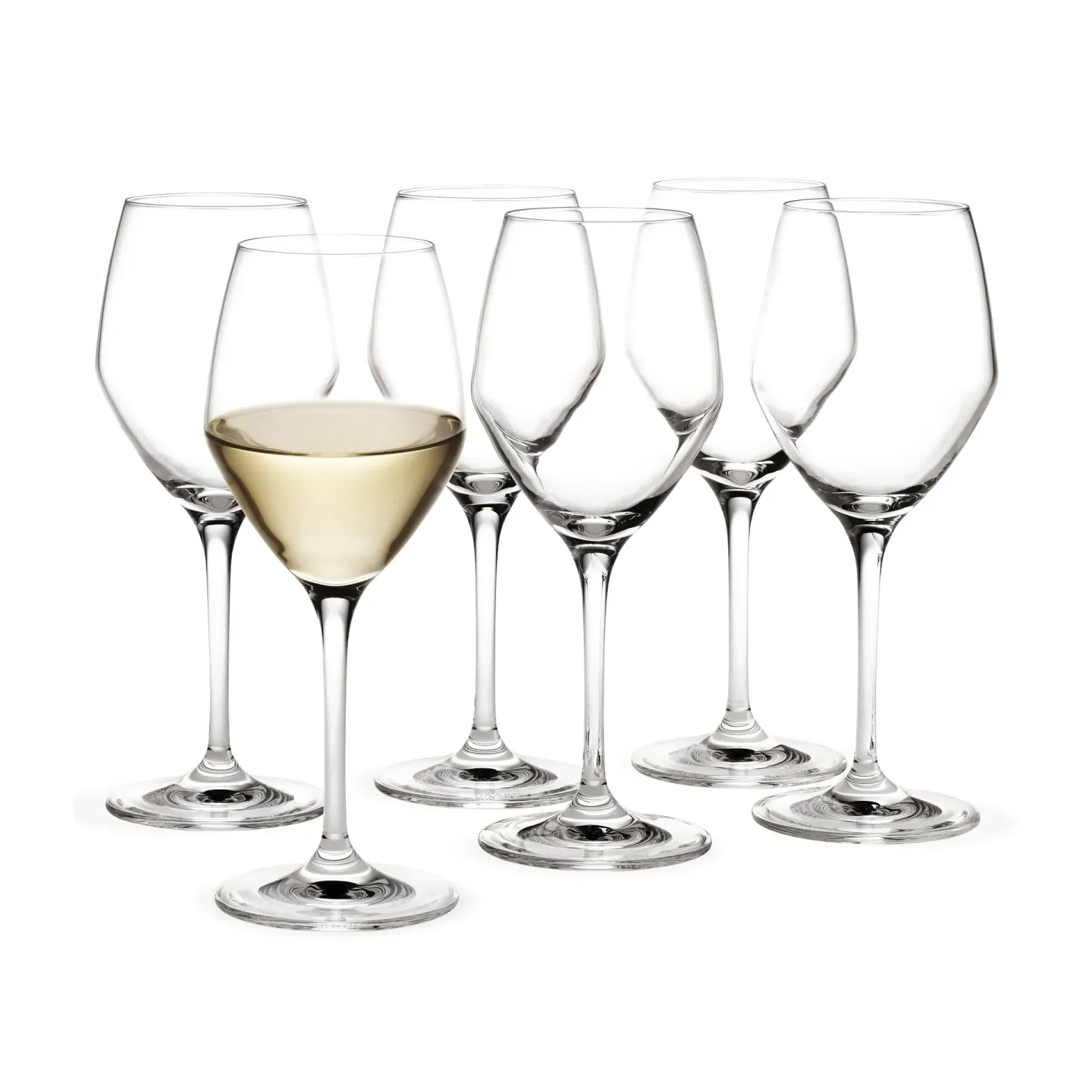 Holmegaard Perfection Weißweinglas 32 cl 6er-Pack Transparent