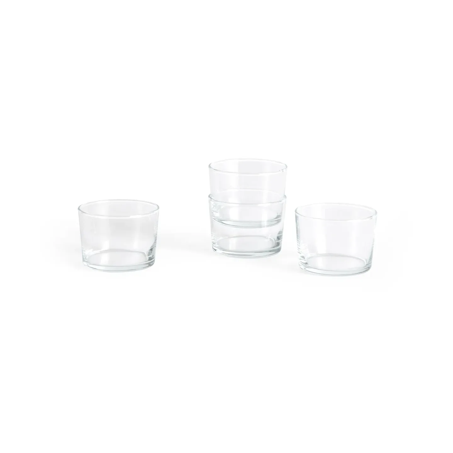 HAY Glass Trinkglas S 4-pack 22 cl Klar