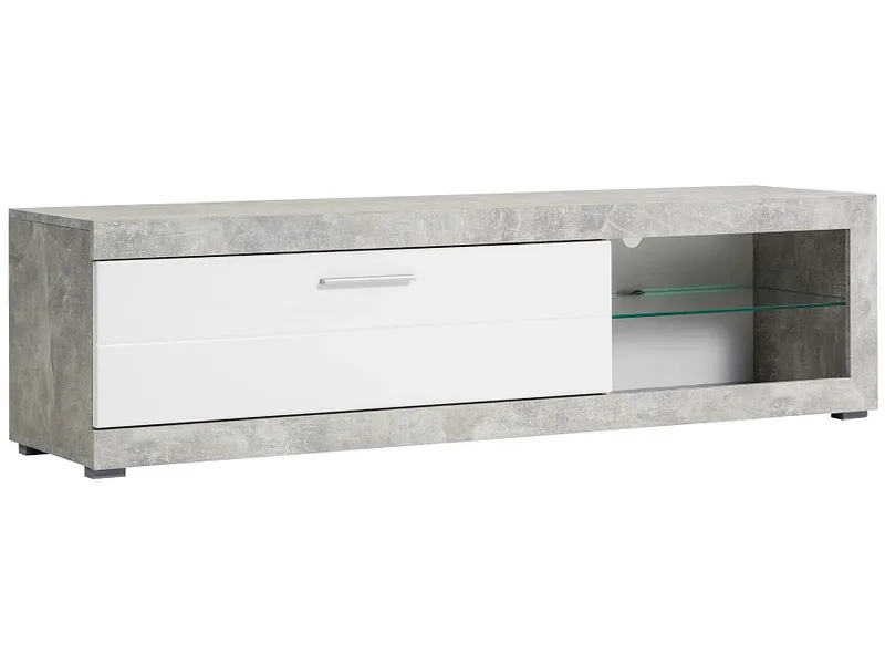 TV-Möbel REMO 162.5cm weiss
