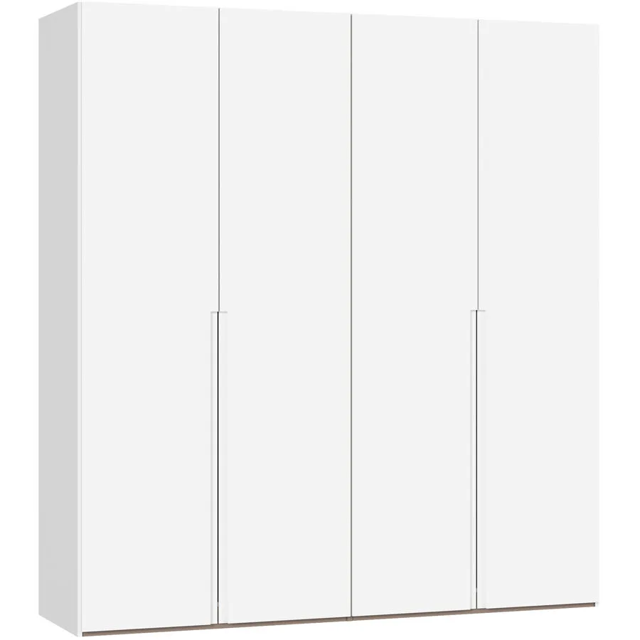 Kleiderschrank Arena Collection weiss Holzwerkstoff B 203 cm - Schweizer Möbelhersteller