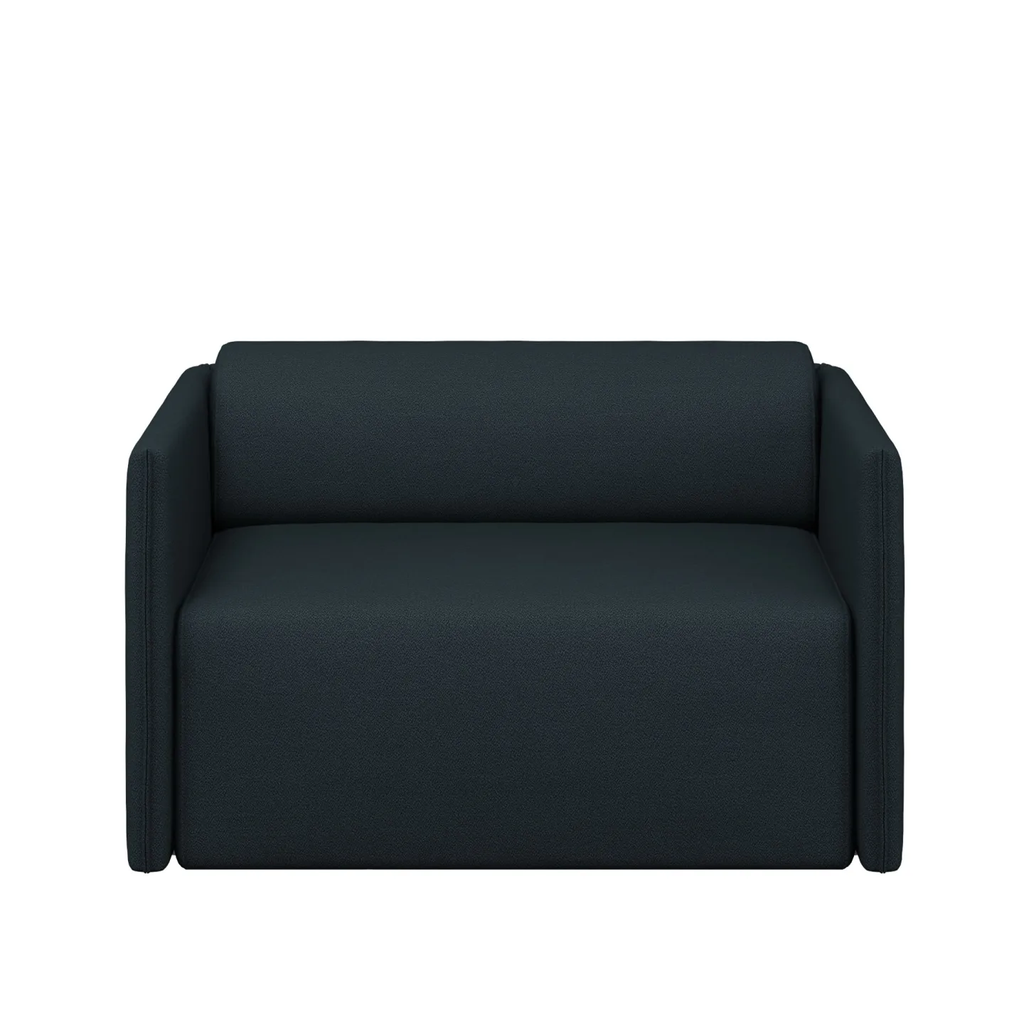 HEM - Palo Block Single-seater Low Back Pine - Fåtöljer - Grön - Metall/Plast/Ull
